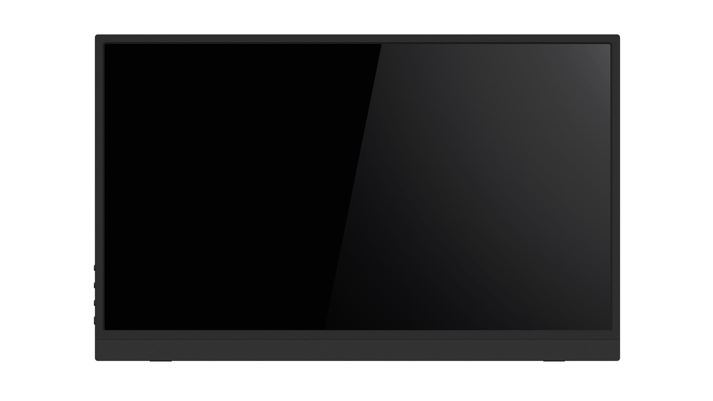Avetron 15.6” Portable Monitor 156G22YW | Full HD 1080p 60Hz Ultra Slim Lightweight Display with Built-in Stand | USB-C/HDMI Compatible Second Screen for Laptop & Gaming