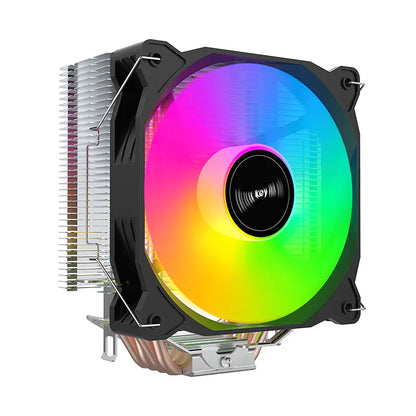 Huntkey Frozen 400SE RGB CPU Cooler | 4 Heat Pipes | 120 mm Fan