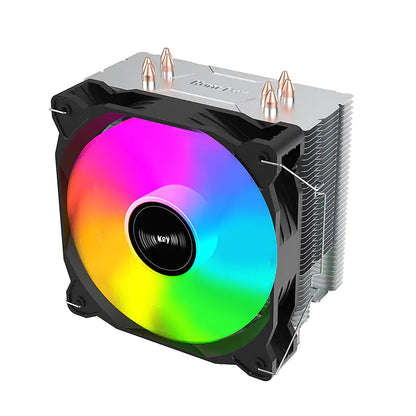 Huntkey Frozen 400SE RGB CPU Cooler | 4 Heat Pipes | 120 mm Fan