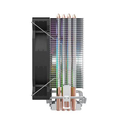 Huntkey Frozen 400SE RGB CPU Cooler | 4 Heat Pipes | 120 mm Fan