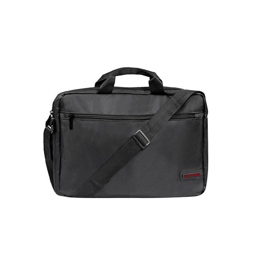 Promate Gear-MB Lightweight Messenger Bag for up to 15.6″ Laptops | Front Zipper Storage | Adjustable Strap