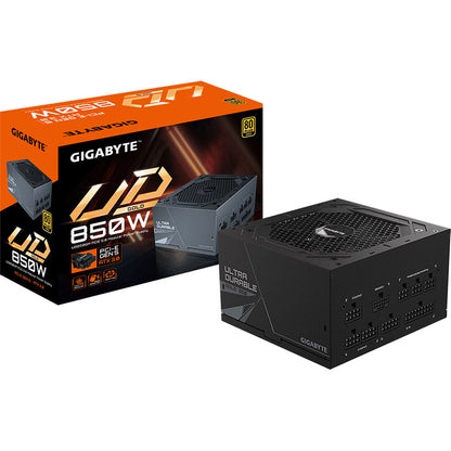 GIGABYTE UD850GM PG5W 850W 80 PLUS Gold Power Supply | PCIe 5.0 Ready | Fully Modular