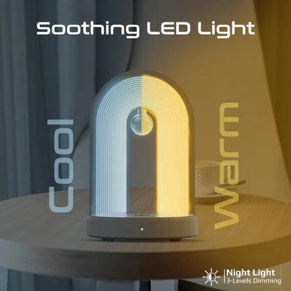 Promate Globe-QI | 3-in-1 LED Night-Lamp | Bluetooth Speaker & 15 W Wireless Charger
