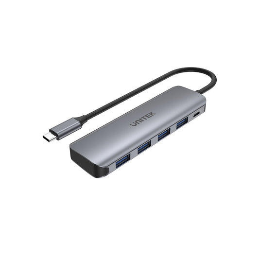 UNITEK uHUB P5+ 4 Ports Powered USB-C Hub