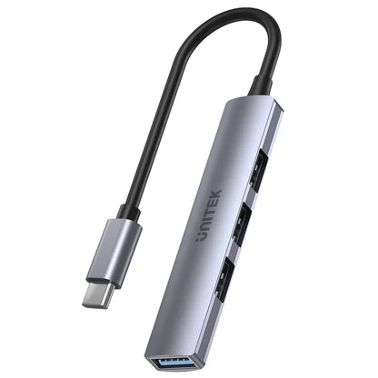 UNITEK uHUB 4 in 1 USB C Hub High Speed Multiport USB Hub up to 5 Gbps