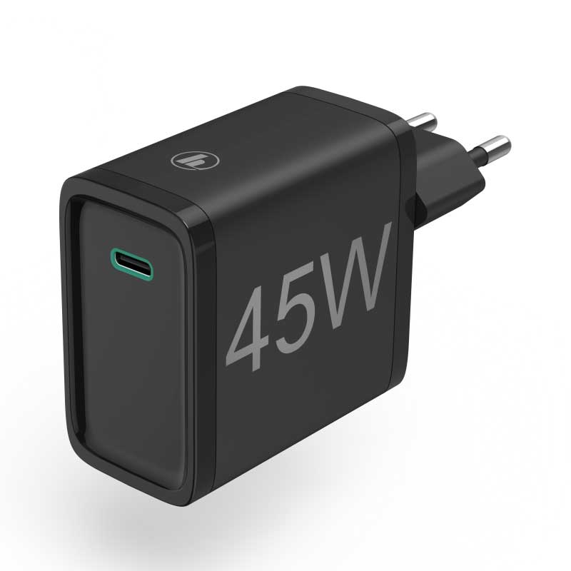 Hama 210578 Charger | Power Delivery (PD) Qualcomm | 45 Watt | Black