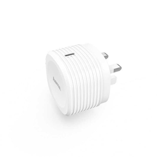 Hama Charger | Power Delivery (PD) / Qualcomm | 20 Watt | UK Plug | White