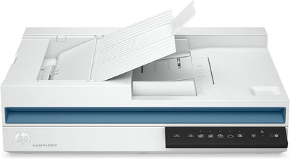 HP ScanJet Pro 2600 f1 A4 Duplex Document & Flatbed Scanner – Up to 25 ppm, 600 dpi ADF & 1200 dpi Flatbed, 60-Sheet ADF