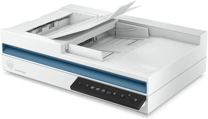 HP ScanJet Pro 2600 f1 A4 Duplex Document & Flatbed Scanner – Up to 25 ppm, 600 dpi ADF & 1200 dpi Flatbed, 60-Sheet ADF