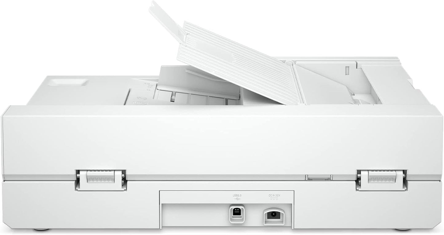 HP ScanJet Pro 2600 f1 A4 Duplex Document & Flatbed Scanner – Up to 25 ppm, 600 dpi ADF & 1200 dpi Flatbed, 60-Sheet ADF