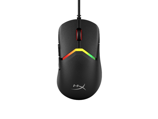 HyperX Pulsefire Saga Gaming Mouse – 69 g Modular Shell, 26,000 DPI 8k Sensor, 8,000 Hz Polling, RGB Lighting