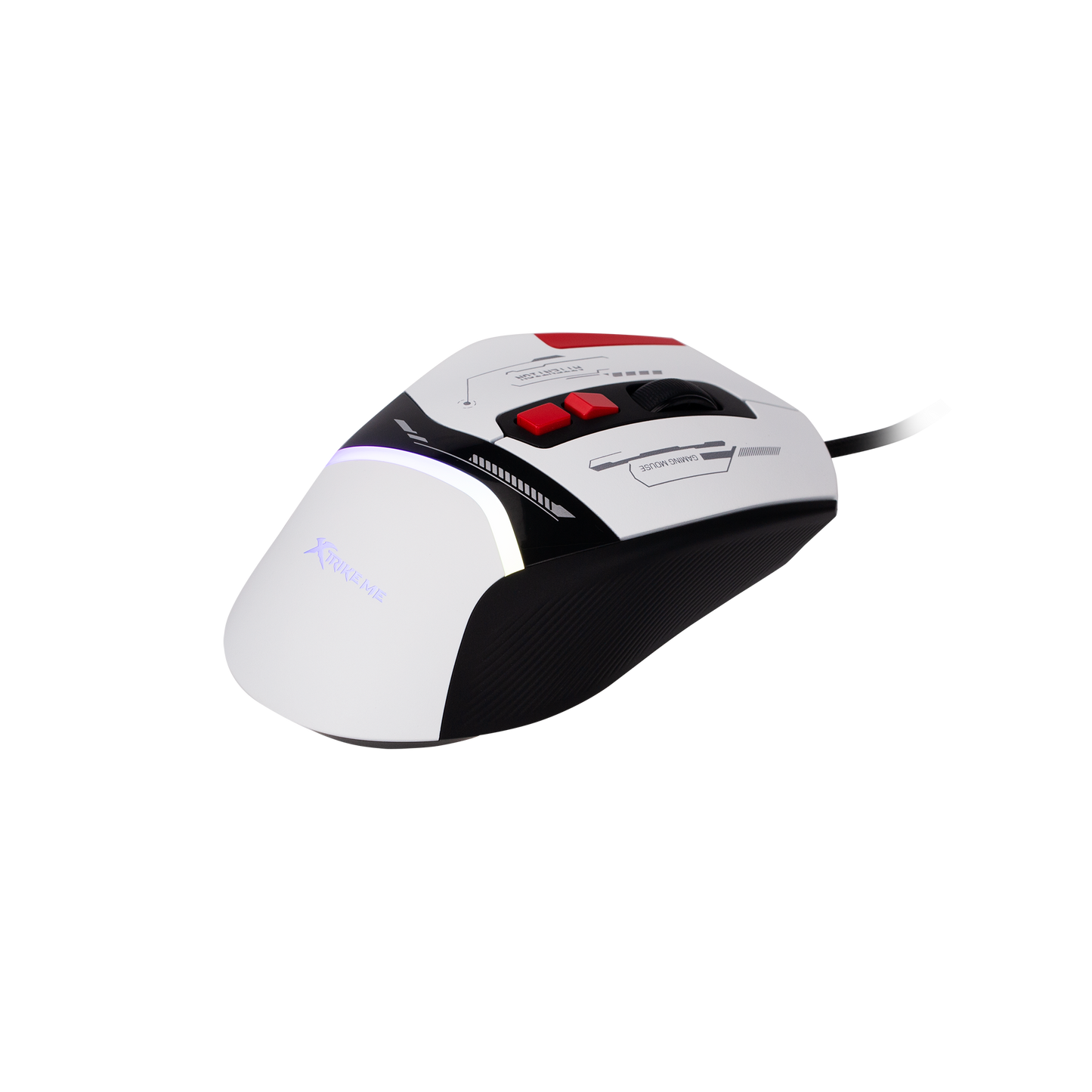 Xtrike-Me GM-323 Wired RGB Gaming Mouse 12800 Dpi with 8 Programmable Buttons 1000Hz Polling Rate