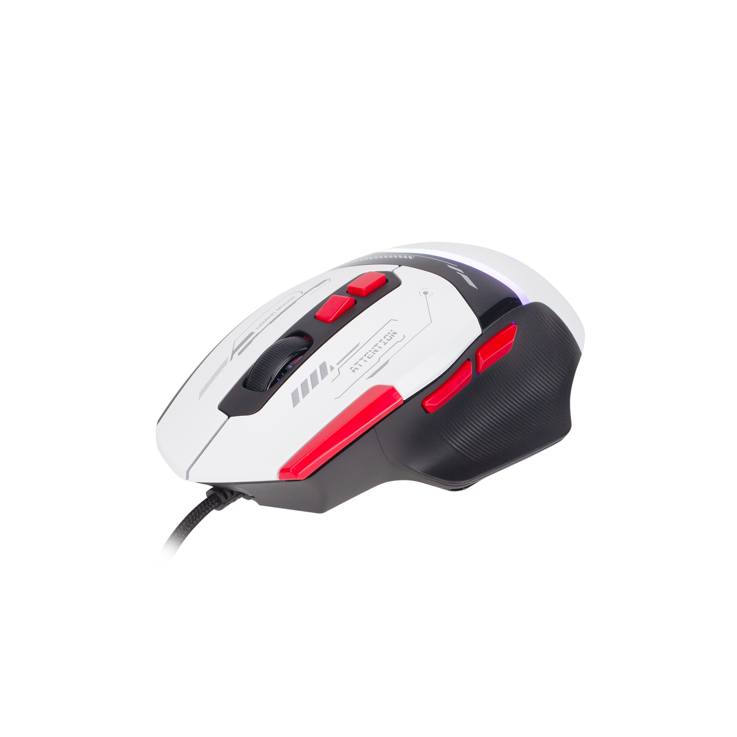 Xtrike-Me GM-323 Wired RGB Gaming Mouse 12800 Dpi with 8 Programmable Buttons 1000Hz Polling Rate