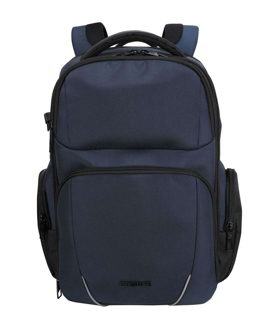 BESTLIFE Ossian 15.6" Laptop Backpack | 33L Business Travel Backpack | Padded Laptop & Tablet Compartments | Water-Resistant 900D Polyester | Hidden Pocket | Ergonomic Design | Blue