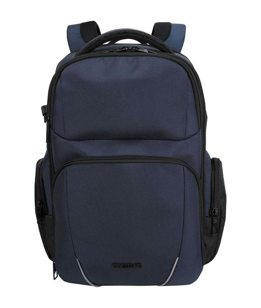 BESTLIFE Ossian 15.6" Laptop Backpack | 33L Business Travel Backpack | Padded Laptop & Tablet Compartments | Water-Resistant 900D Polyester | Hidden Pocket | Ergonomic Design | Blue