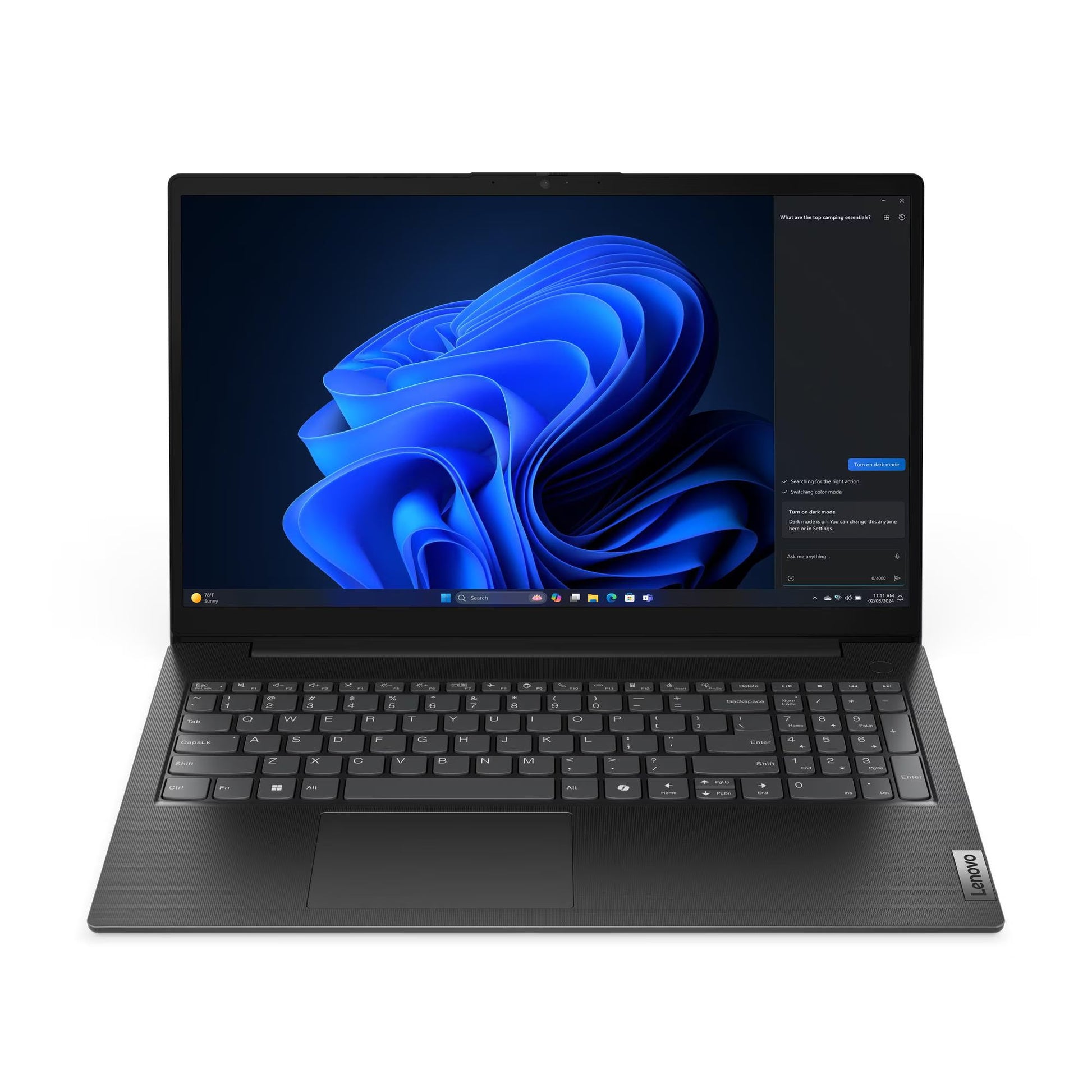 Lenovo V15 G5 IRL 83GW0076GP - 15.6" FHD 60Hz - Intel Core i3-1315U - 8GB RAM - 256GB SSD -  Shared - WIN 11 PRO K