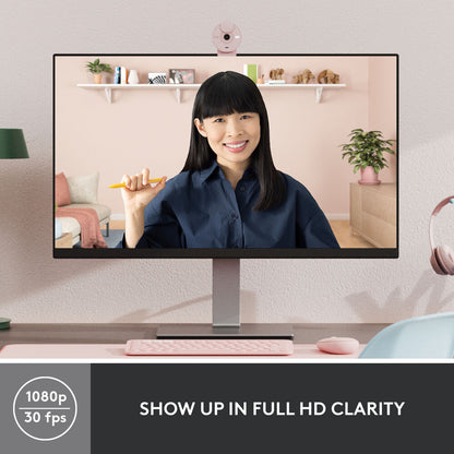 Logitech Brio 300 1080p Full HD Webcam