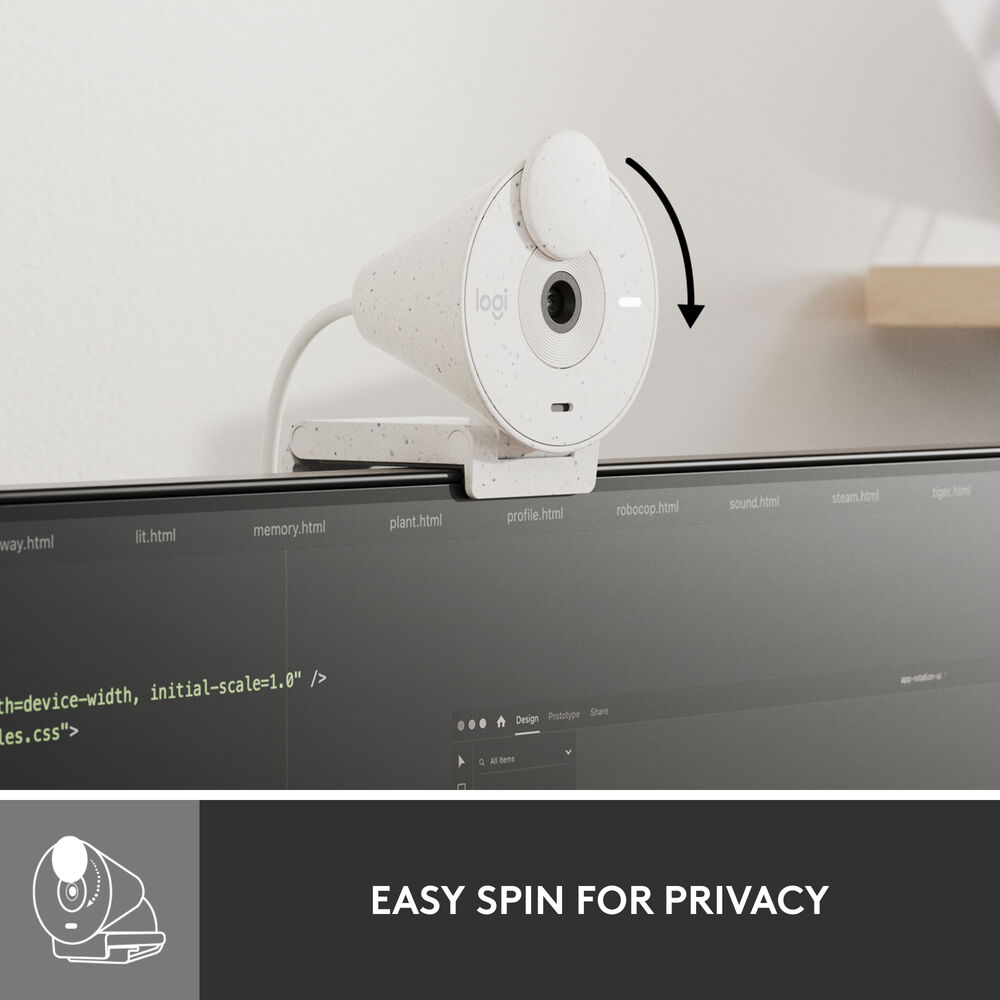Logitech Brio 300 1080p Full HD Webcam