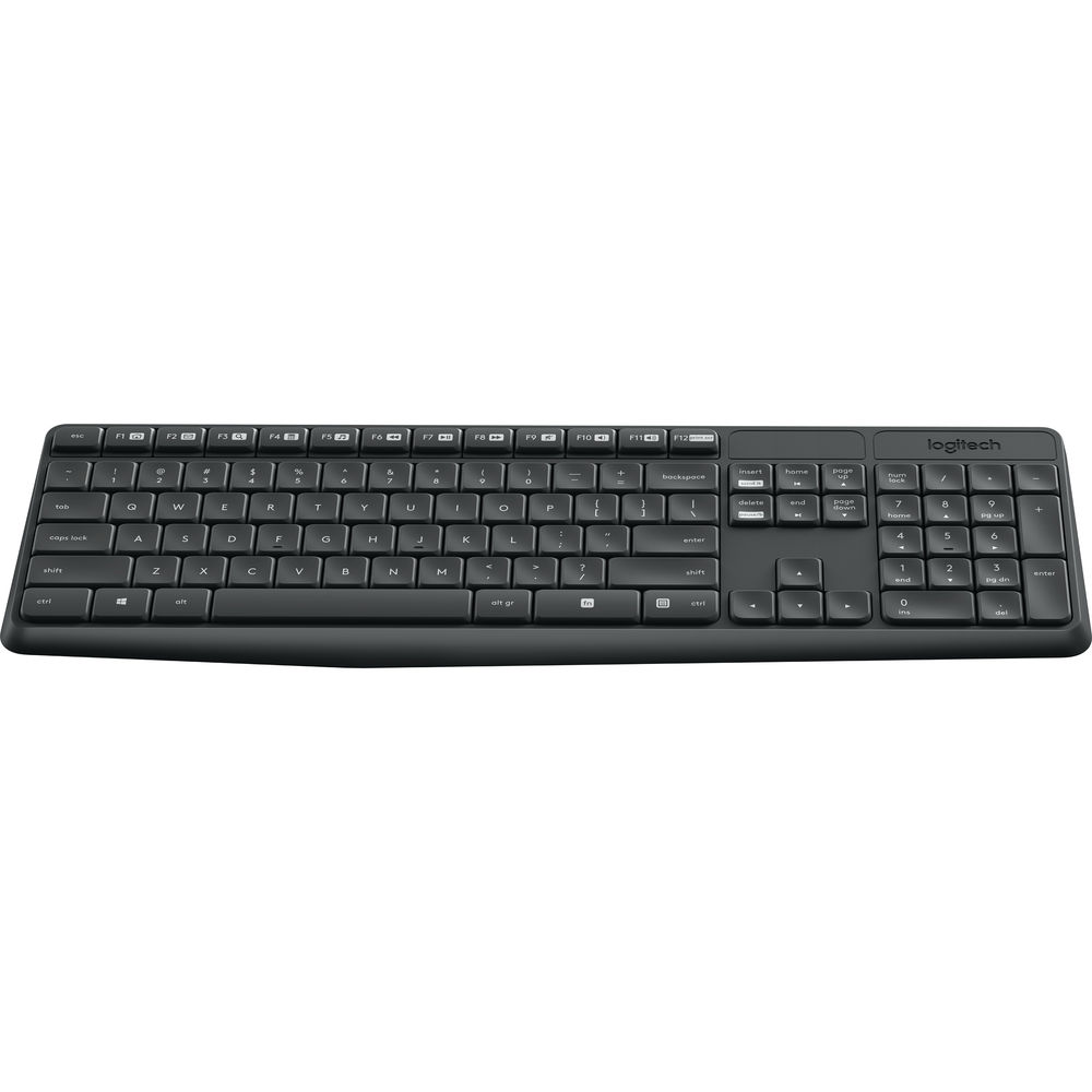 Logitech MK235 Wireless Keyboard and Mouse - Arabic