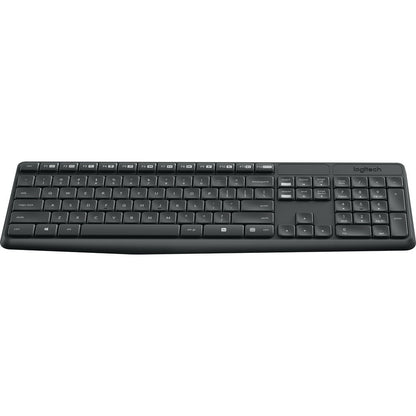 Logitech MK235 Wireless Keyboard and Mouse - Arabic