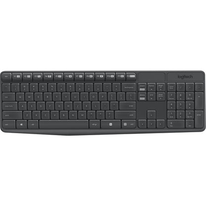 Logitech MK235 Wireless Keyboard and Mouse - Arabic