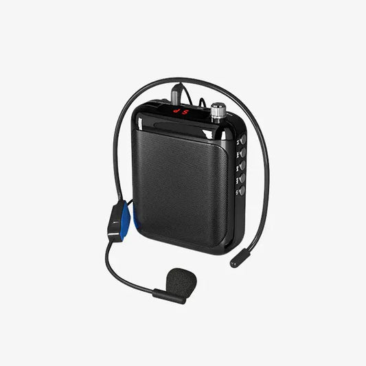 MAONO AU-C01 Voice Amplifier | Portable Rechargeable 10W Speaker with Headset Mic | Waist Clip | and Clear Sound for Teaching | Tour Guides | Presentations