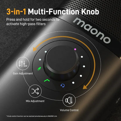 Maono PM450S USB Condenser Microphone for Studio Recording | Podcasting & Streaming