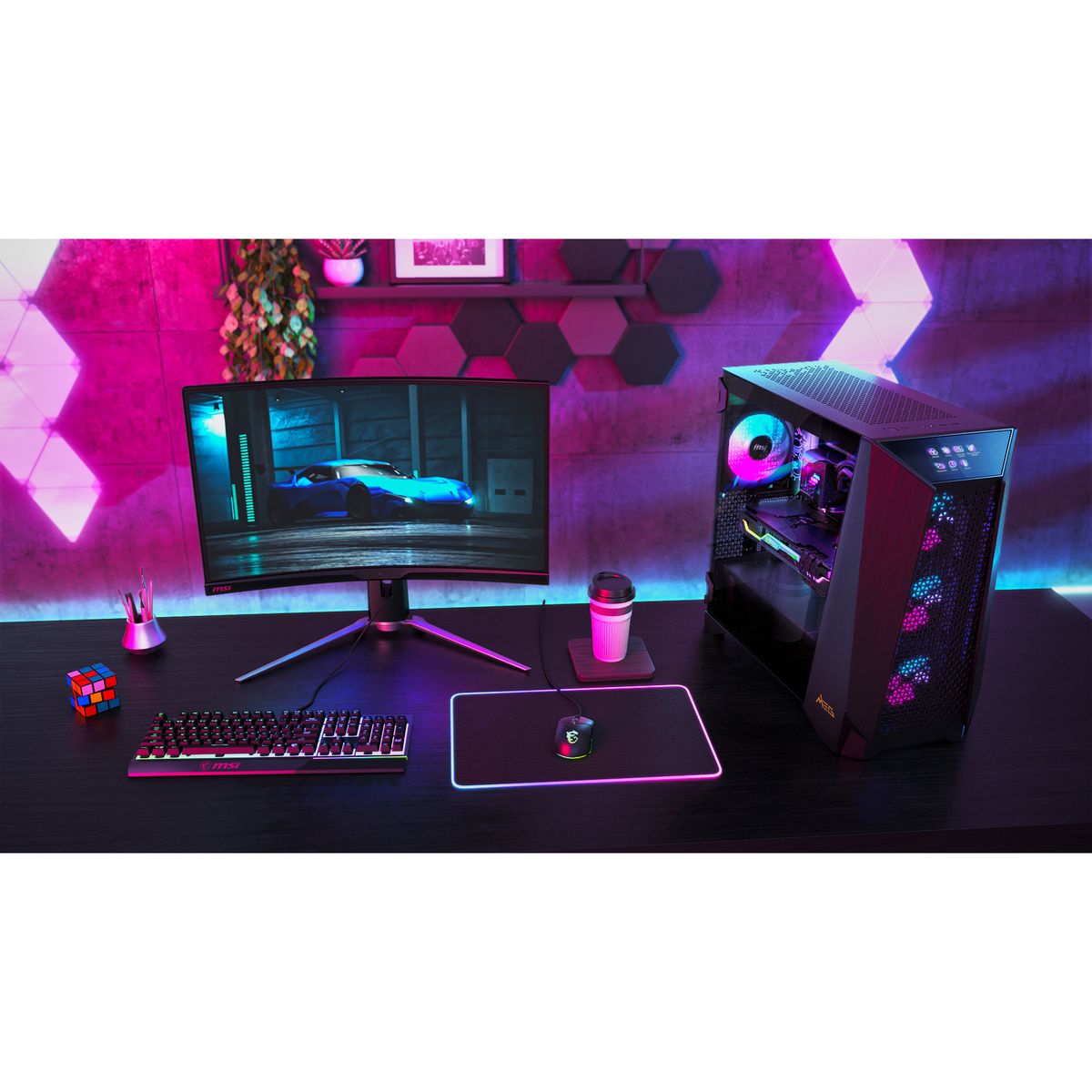 MSI MEG PROSPECT 700R Mid-Tower Gaming Case