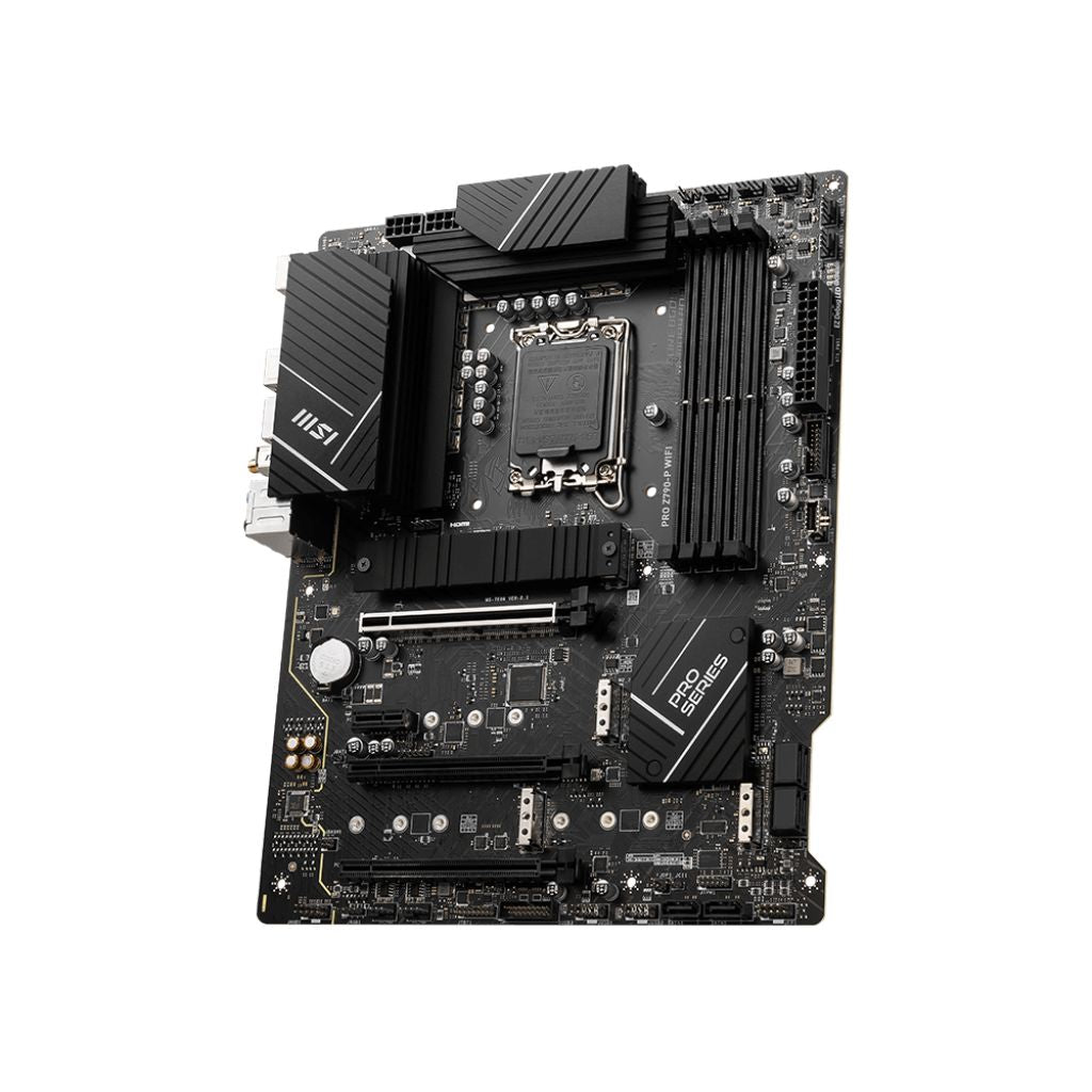 MSI PRO Z790‑P WiFi ATX Motherboard | LGA 1700 | Intel Z790 | DDR5 7000+ OC | PCIe 5.0 | Wi‑Fi 6E & 2.5 Gb LAN
