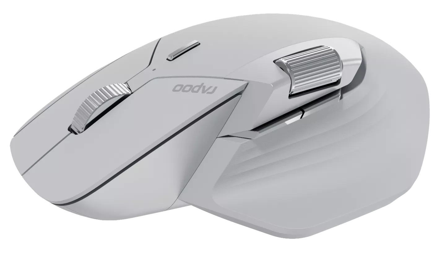 Rapoo MT760M Multi‑Mode Wireless Mouse – 2.4 GHz, Bluetooth 5.0/4.0, 4000 DPI, 11 Programmable Buttons, Rechargeable 800 mAh, Multi‑Device Switch