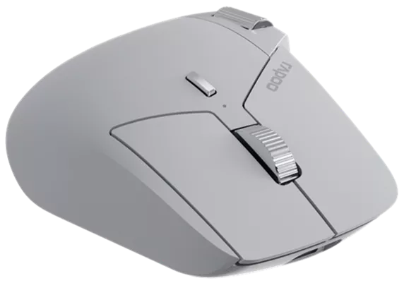 Rapoo MT760M Multi‑Mode Wireless Mouse – 2.4 GHz, Bluetooth 5.0/4.0, 4000 DPI, 11 Programmable Buttons, Rechargeable 800 mAh, Multi‑Device Switch