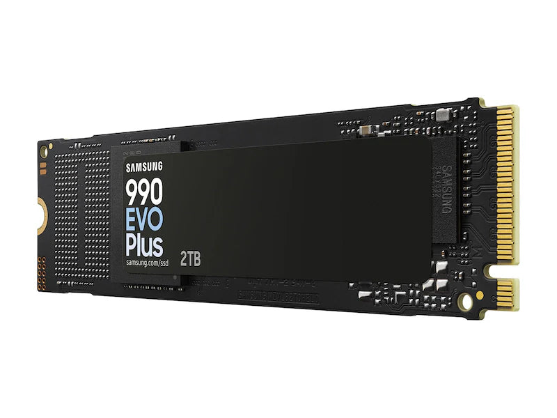 Samsung 990 EVO Plus 2TB NVMe PCIe Gen 5.0 M.2 SSD – Up to 7,250 MB/s Read, 6,300 MB/s Write, Intelligent TurboWrite 2.0, HMB Technology
