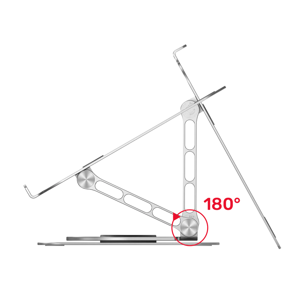 UNITEK Adjustable Laptop Stand with 360° Rotating Base