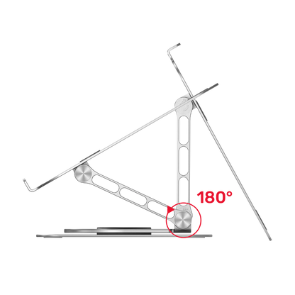 UNITEK Adjustable Laptop Stand with 360° Rotating Base