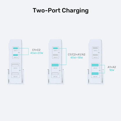UNITEK 70W Desktop GaN Charging Station
