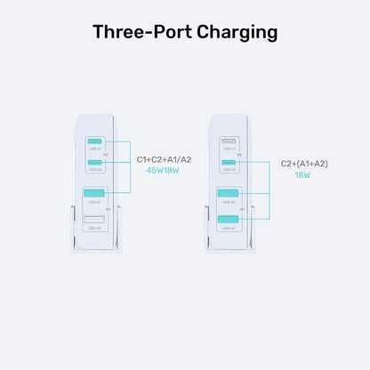 UNITEK 70W Desktop GaN Charging Station