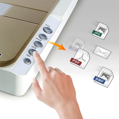 Plustek OpticSlim 1180 Flatbed scanner 1200 DPI A3