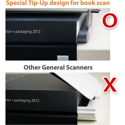 Plustek OpticSlim 2610 Plus Flatbed Scanner