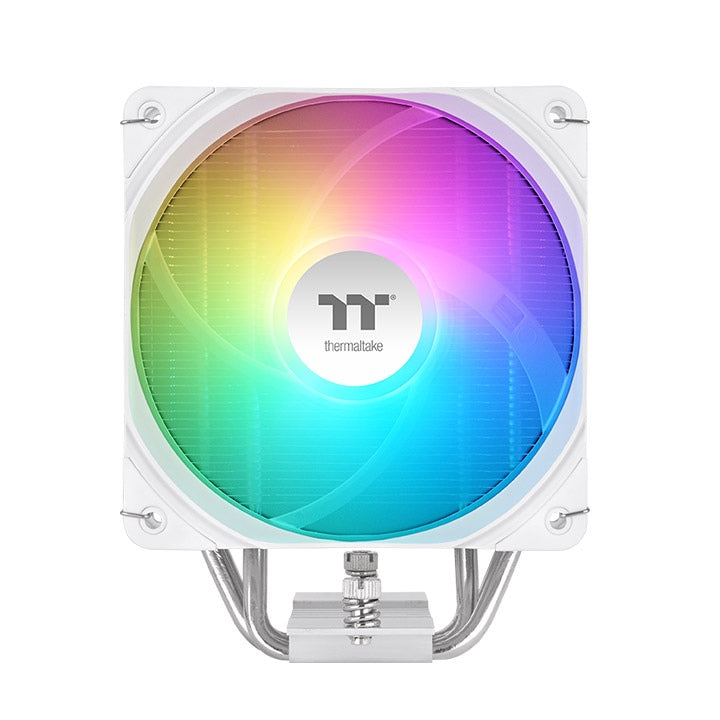 Thermaltake UX400 ARGB Sync CPU Cooler | Single-Tower | 240 W TDP | 4× Ø6 mm Heatpipes | 120 mm ARGB Fan | 9-LED Lighting | Supports Intel & AMD
