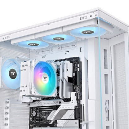Thermaltake UX400 ARGB Sync CPU Cooler | Single-Tower | 240 W TDP | 4× Ø6 mm Heatpipes | 120 mm ARGB Fan | 9-LED Lighting | Supports Intel & AMD