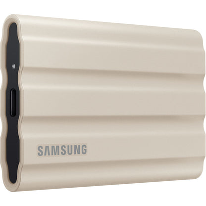 Samsung T7 Shield 1TB Portable SSD | USB 3.2 Gen 2 | Up to 1 | 050 MB/s Read | Rugged Design | IP65 Water & Dust Resistant | Moonrock Beige