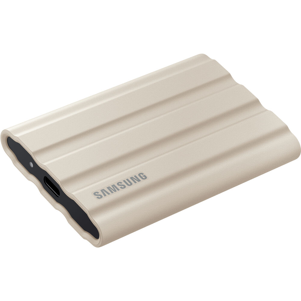 Samsung T7 Shield 1TB Portable SSD | USB 3.2 Gen 2 | Up to 1 | 050 MB/s Read | Rugged Design | IP65 Water & Dust Resistant | Moonrock Beige