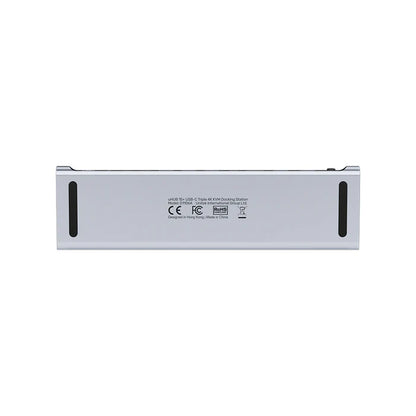 UNITEK UHB15 USB-C Triple 4K KVM Docking Station | Dual/Triple Monitor Support | USB Ports | Ethernet LAN | SD/TF Card Reader | 100W Power Delivery | KVM Switch Functionality