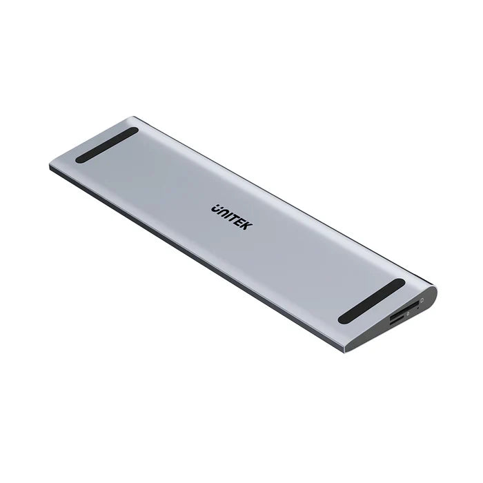 UNITEK UHB15 USB-C Triple 4K KVM Docking Station | Dual/Triple Monitor Support | USB Ports | Ethernet LAN | SD/TF Card Reader | 100W Power Delivery | KVM Switch Functionality