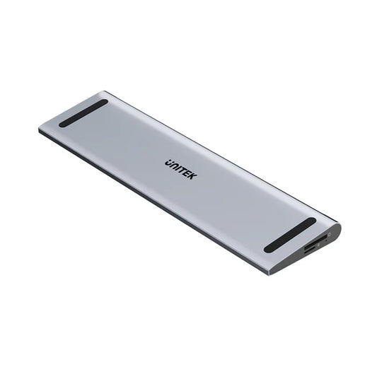 UNITEK UHB15 USB-C Triple 4K KVM Docking Station | Dual/Triple Monitor Support | USB Ports | Ethernet LAN | SD/TF Card Reader | 100W Power Delivery | KVM Switch Functionality