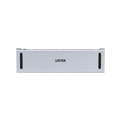 UNITEK UHB15 USB-C Triple 4K KVM Docking Station | Dual/Triple Monitor Support | USB Ports | Ethernet LAN | SD/TF Card Reader | 100W Power Delivery | KVM Switch Functionality