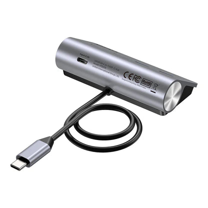 UNITEK uHUB Q4 USB-C Hub 4-in-1 | 10Gbps USB Data Transfer Hub with Aluminum Body | Plug & Play USB Expansion for Windows & macOS