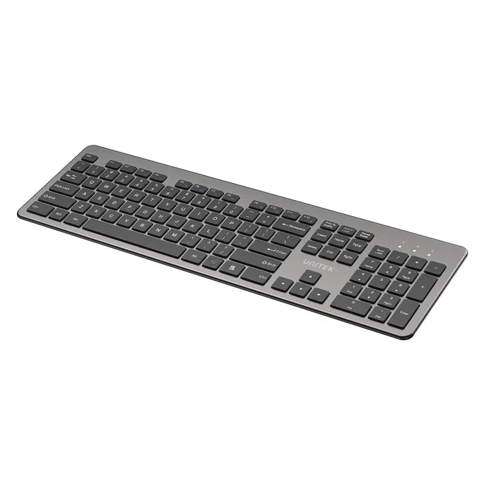 UNITEK SlimDuo Wireless Keyboard and Mouse Combo | 2.4GHz Full-Size Silent Keyboard & 1600 DPI Mouse | USB Plug & Play | Windows/Mac/Linux