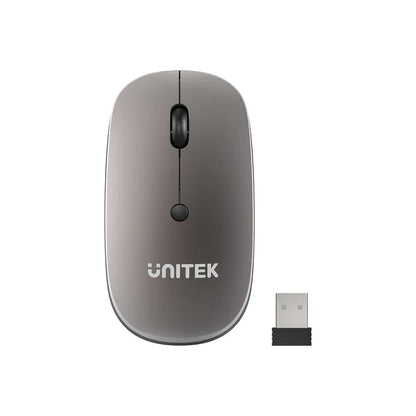 UNITEK SlimDuo Wireless Keyboard and Mouse Combo | 2.4GHz Full-Size Silent Keyboard & 1600 DPI Mouse | USB Plug & Play | Windows/Mac/Linux