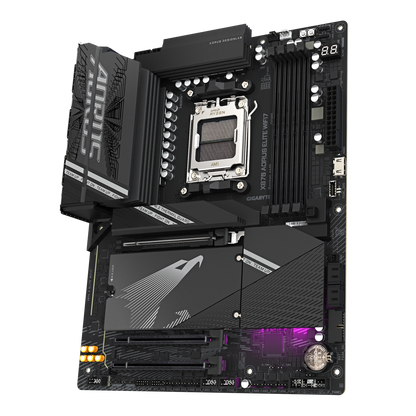 GIGABYTE X870 AORUS ELITE WiFi7 ATX Motherboard | AM5 | DDR5 8000 OC | PCIe 5.0 | Wi‑Fi 7 | Dual USB4 | Quad M.2 | 2.5 GbE
